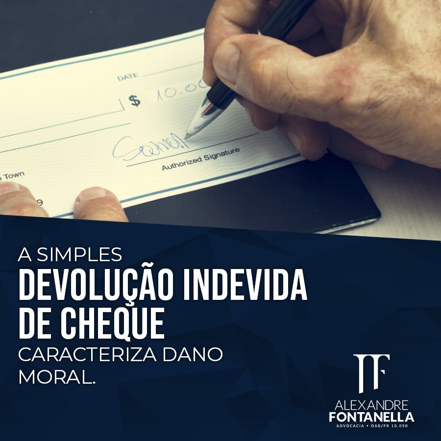 Cheque Devolvido Injustamente