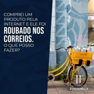 extravio correspondência pelos correios