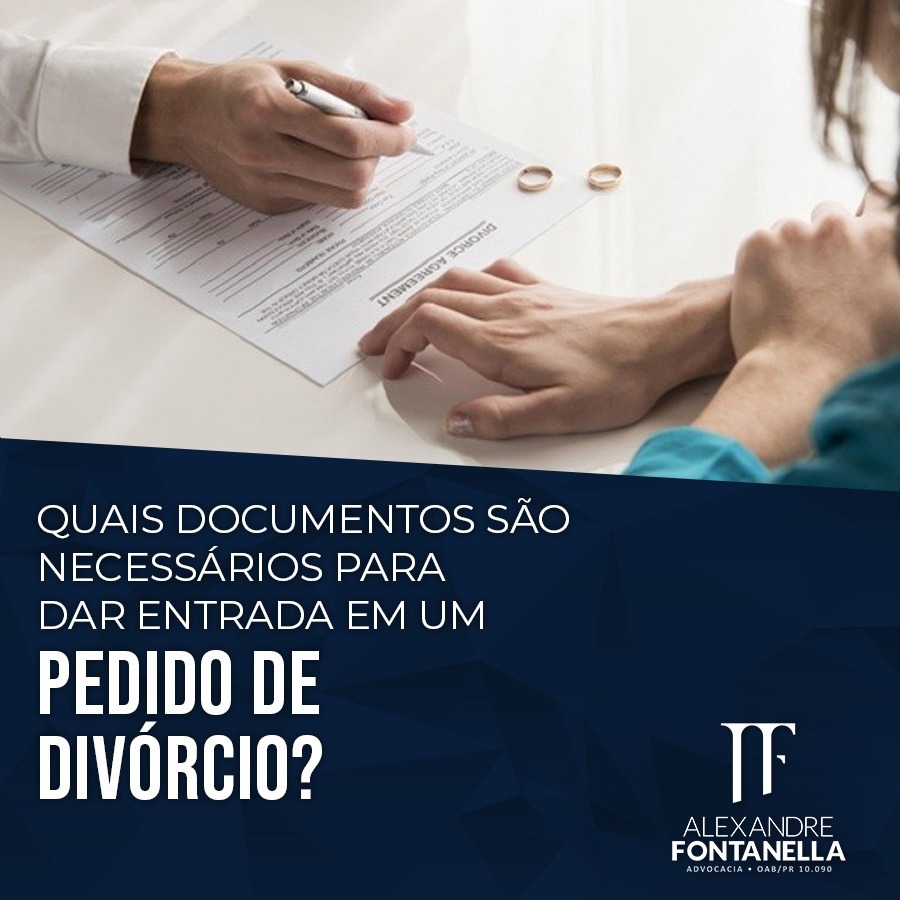 Documentos Necessários Divórcio