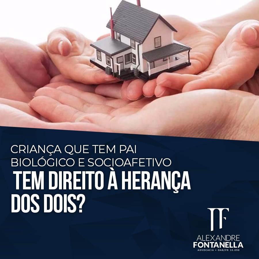 É possível receber herança do pai biológico e afetivo