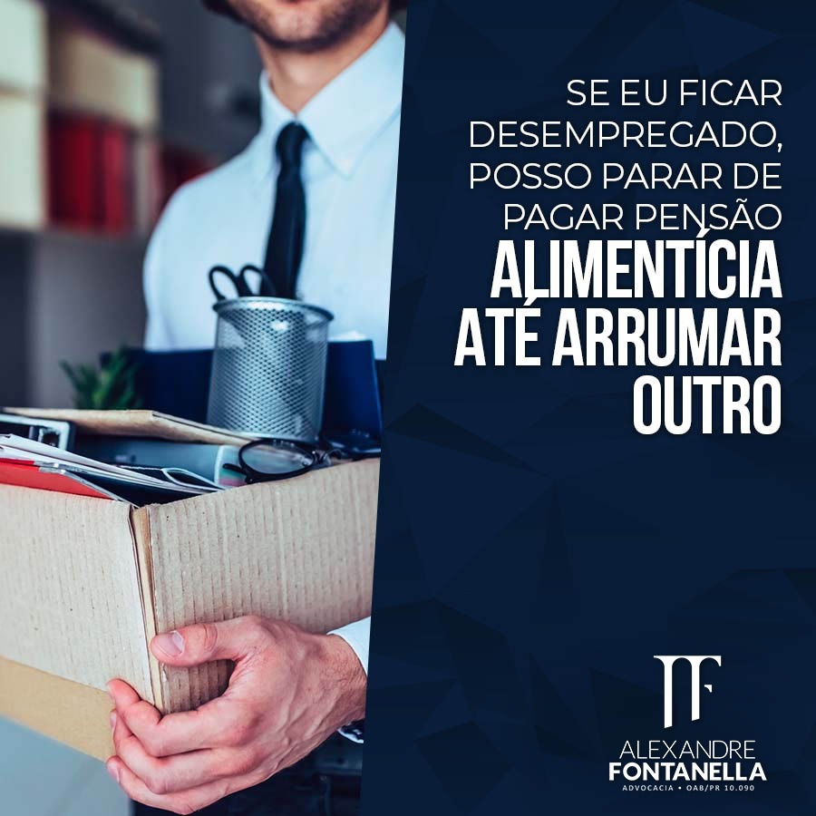 Posso parar de pagar a pensão se perder o emprego? Continue lendo e saiba mais!
