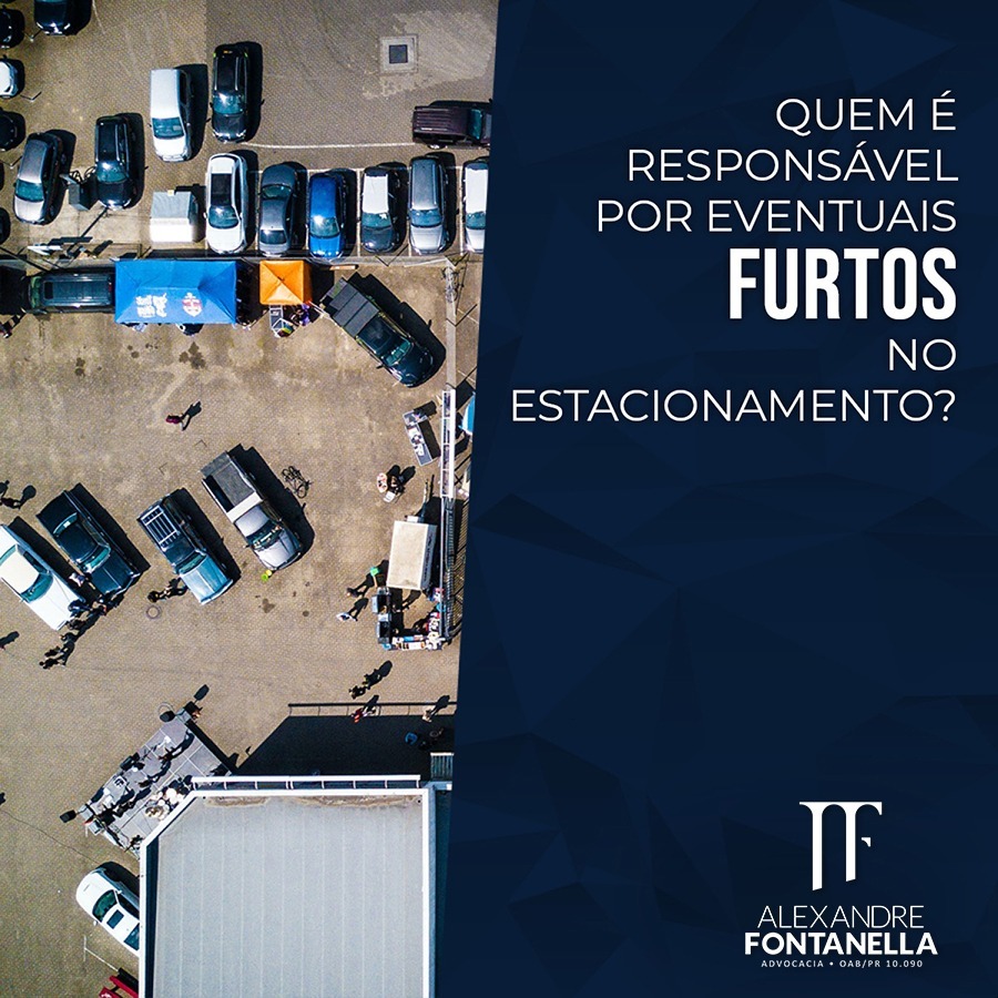 Quem é responsável pelo furto em estacionamento