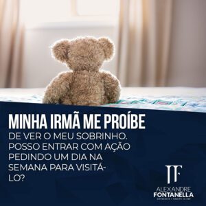 O tio tem direito de visitas o sobrinho