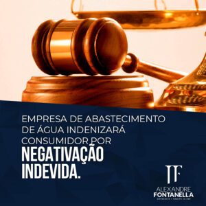 Empresa indenizará consumidor por negativação indevida