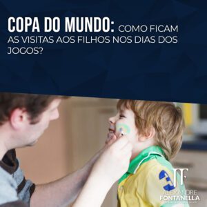 Como ficam as visitas aos filhos nos dias dos jogos?