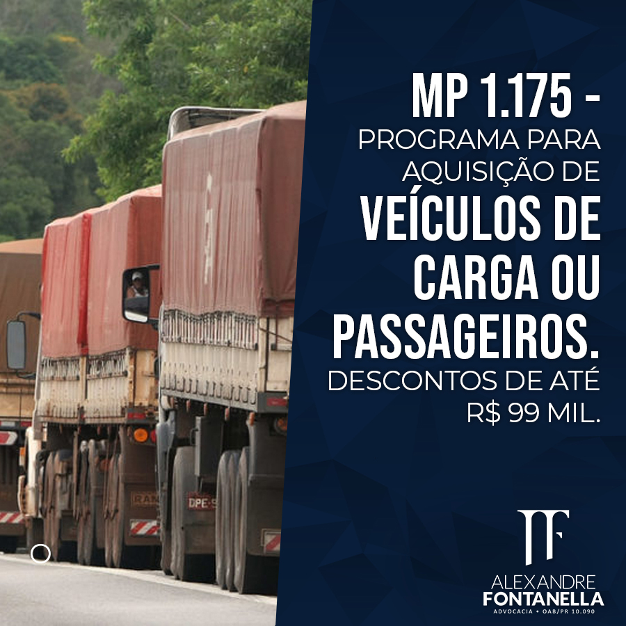 Governo libera Programa para aquisição de VEÍCULOS DE CARGA OU PASSAGEIROS, com descontos de até R$ 99 mil.