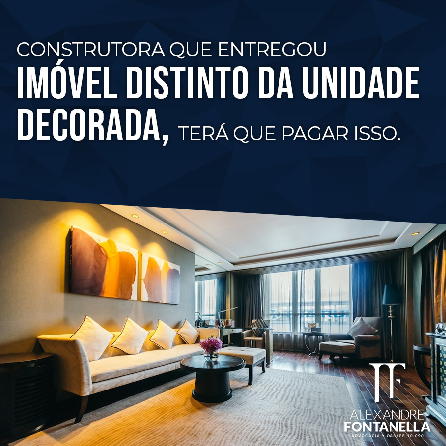 Construtora que entregou IMÓVEL DISTINTO do adquirido terá que indenizar