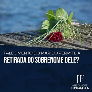 Falecimento do marido permite a retirada de seu sobrenome?