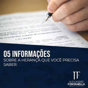 05 informações sobre a herança que você precisa saber