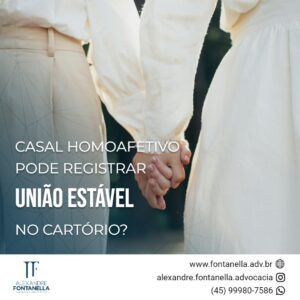 Registro em Cartório de União Homoafetiva