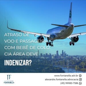 Indenização de passageiro por atraso de voo 