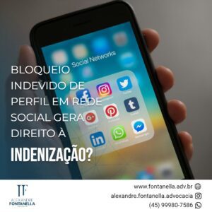 Bloqueio indevido de rede social gera indenização?