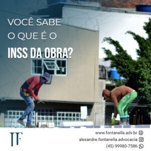 Você sabe o que é INSS da obra?