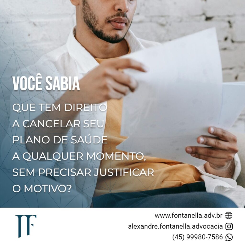 Cancelamento de Plano de Saúde