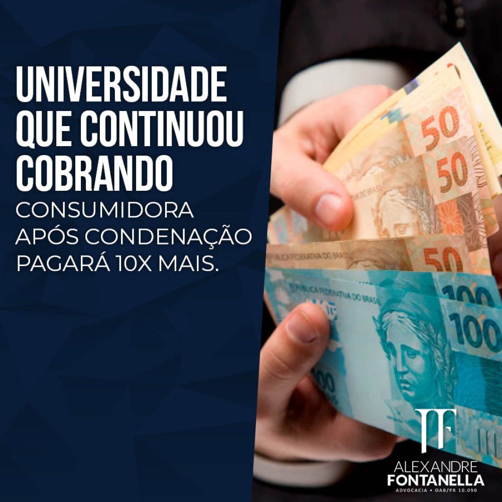 Cobrança indevida gera o dever de indenizar
