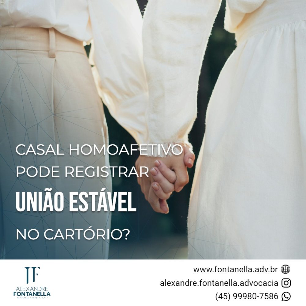 Registro em Cartório de União Homoafetiva